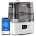 thumbnail image 1 of Levoit Humidifier for Bedroom, Cool Mist Humidifiers for Plants, 6L Top Fill Air Humidifier for Large Room, Essential Oil Tray, Smart Control, Work with Alexa, Auto Mode, Night Light, 1 of 8