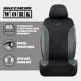 thumbnail image 2 of Juego completo de fundas de asiento para vehículos Skechers Work Leather Oxford, 2 of 8