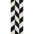 thumbnail image 1 of nuLOOM Rugs MTHM03A-2608 Hand Tufted Katte_Black and White_2' 6" x 8', 1 of 1