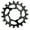 Black, variant on Wolf Tooth Single Speed Aluminum Cog: 18T, Compatible with 3/32" Chains, Blue