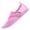 Pink, variant on TIREOW Mens Womens Water Sports Shoes Transparent Mesh Barefoot Quick-Dry Aqua Yoga Socks Slip-on or Swim Beach Pool Surf Yoga Shoes Influence Casual Slip on Shoes
