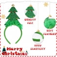 thumbnail image 3 of Diademas CAMIRUS Christmas Reindeer, 12 unidades, para fiestas, 3 of 5