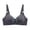 Gray, variant on Gymayou Wire-Free Full Coverage Bra for Middle-Aged Elderly Women Adjustable Shoulder Straps Gentle Support Anti-Sagging Comfort Everyday Underwear Beige L