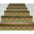thumbnail image 6 of 8" X 8" Green Leva Removable Peel and Stick Tiles, 6 of 9
