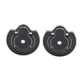 thumbnail image 4 of Cubiertas de portal exterior Jadeshay 2 Piezas Latón Negro 34,5 x 34 mm, 4 of 14