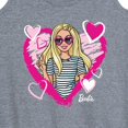 thumbnail image 3 of Barbie - Sketchy Hearts Barbie - Women's Racerback Tank Top, 3 of 5