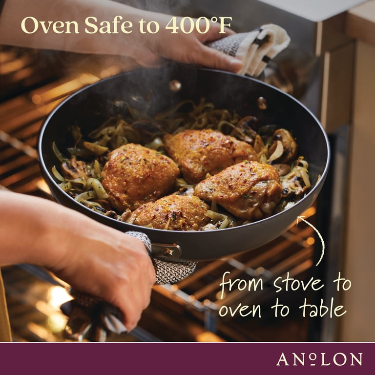 Anolon Advanced Home 12-Inch Nonstick Frying Pan photo 4