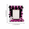 thumbnail image 2 of Halloween Wooden Photo Frame Spooky Picture Holder Decorative Timber Ornament for Tabletop Home Office Holiday Keepsake Gift Festive Indoor Display, 2 of 4