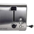 thumbnail image 4 of Coffee Pro CFPOG8590 Stainless Steel Haus-Maid 4-Slice Toaster, Gray, 4 of 4