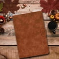 thumbnail image 2 of Dteck Slim Case for 6.8" Kindle Paperwhite (11th Generation-2021) Wallet Card Slots Premium Lightweight PU Leather Cover with Auto Sleep/Wake, Brown, 2 of 3