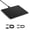black, variant on External Sleek Fast Responsive Wired Touchpad, Plug‑and‑Play, No Lag, Large-Size Trackpad Mouse, Left‑Hand Friendly, Solid Metal Base, 2 Cables USB‑A to C & Dual Type‑C for Windows 10 11, White