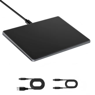 Apple, Wireless USB-C Magic Trackpad, Black, Multi-Touch Surface