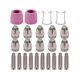 thumbnail image 1 of 24PCS SG-55 -60 WSD-60 Plasma Cutter Cutting Torch Tip Nozzles Consumables Kit, 1 of 5