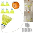 thumbnail image 6 of BLEEUS Badminton Training Tool Self-study Badminton Rebound Device (with 6 Balls) Sporting Supplies (With 6 Balls), 6 of 10
