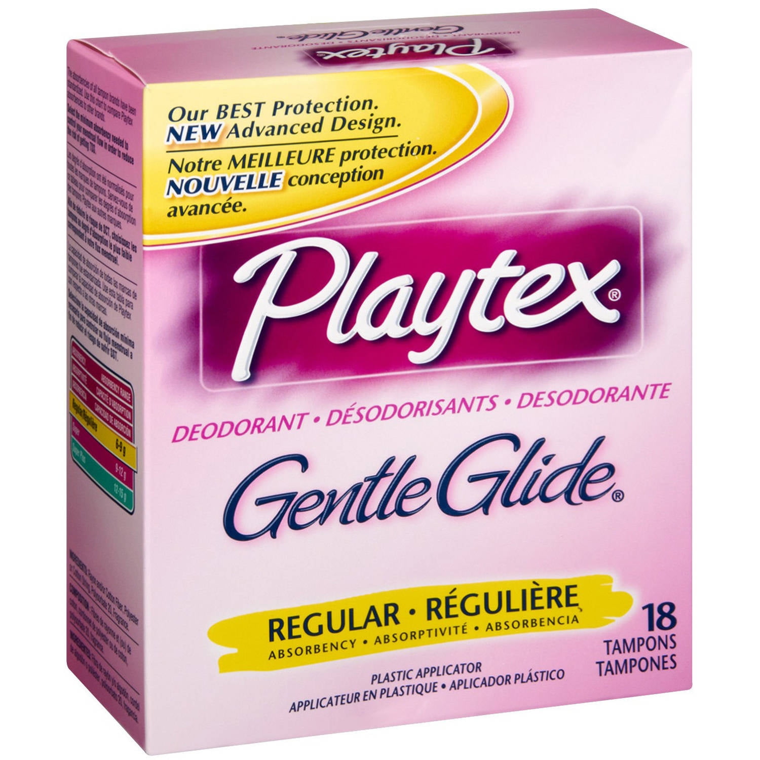 Fem Care Gentle Glide Tampons, Fresh Scent Regular Absorbency, 20 CT