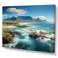 thumbnail image 2 of Designart "South African Beauty Table Mountain I" Nautical & Beach Canvas Art Print, 2 of 5