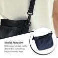thumbnail image 4 of sweethay Bolsos de mensajero para hombre, correa ajustable de tela, soporte multifuncional para teléfono de verano, bolso de hombro de gran capacidad, Bolsas de mensajero y de hombro Azul sweethay AP012449-01, 4 of 6