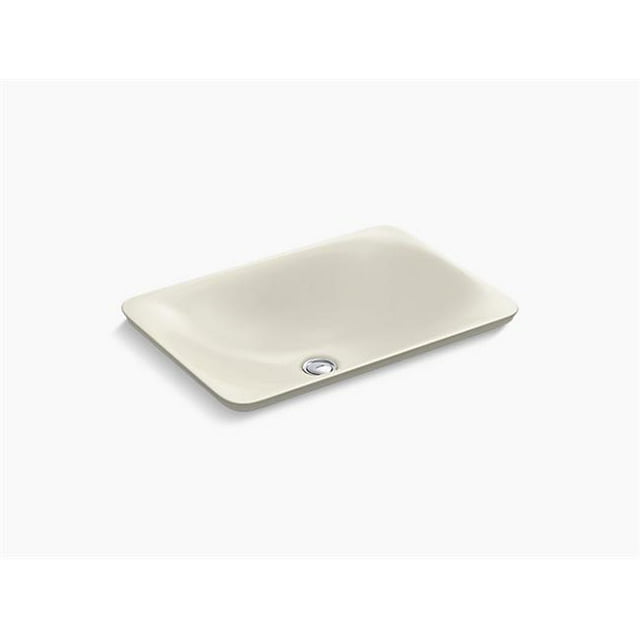 Kohler K-7799-96 Carillon Rectangle Wading Pool Vessel Bathroom Sink - Biscuit