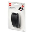 thumbnail image 4 of RCA® Five Channel Cable Holder, 0.75" x 3.35", Black, 3/Pack RCCMCLMP3V, 4 of 4