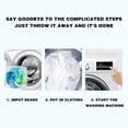 thumbnail image 6 of Laundry Beads 30Pcs,4-in-1 Cleaning Stain Remover,Deep Clean Long-lasting Fragrance,Concentrated Softener Fabric Protection,Dissolve No Rubbing,Home Use Washing Machine Laundry Detergent Pods, 6 of 6