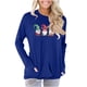 thumbnail image 2 of Pntutb Mujer Casual Sexy Moda Impresión Manga Larga Cuello Redondo Fruncido Pullover Blusa tops Pntutb Pntutb-3070, 2 of 5