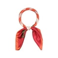 thumbnail image 1 of INSPIRAR CHIC Bufanda Cuadrada Impresa Floral para Mujeres 35" Gran Bufanda de Satén Sedoso para la Cabeza Bandanas Roja 90x90cm/35.4x35.4", 1 of 6