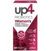 up4 Women’s Advanced Care Probiotic Supplement | Vaginal Health + Digestive + Immune Support* | 25 Billion CFUs Guaranteed | Non-GMO, Gluten Free, Vegan | 60 Vegetarian Capsules