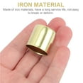 thumbnail image 6 of Troglfold candle holder Metal Tealight Holder Cups Set of 6 Golden,0.91"X0.91"X0.91", 6 of 10