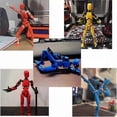 thumbnail image 5 of Juego de figuras de acción magnéticas yuxing 3D verde y blanco, 5 of 5