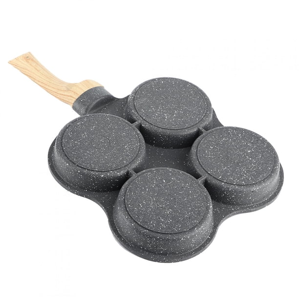 Sartén para tortilla ANGGREK sartén para ojos sartén para huevos fritos para 4 huevos sartén para tortilla con revestimiento de piedra Maifan
