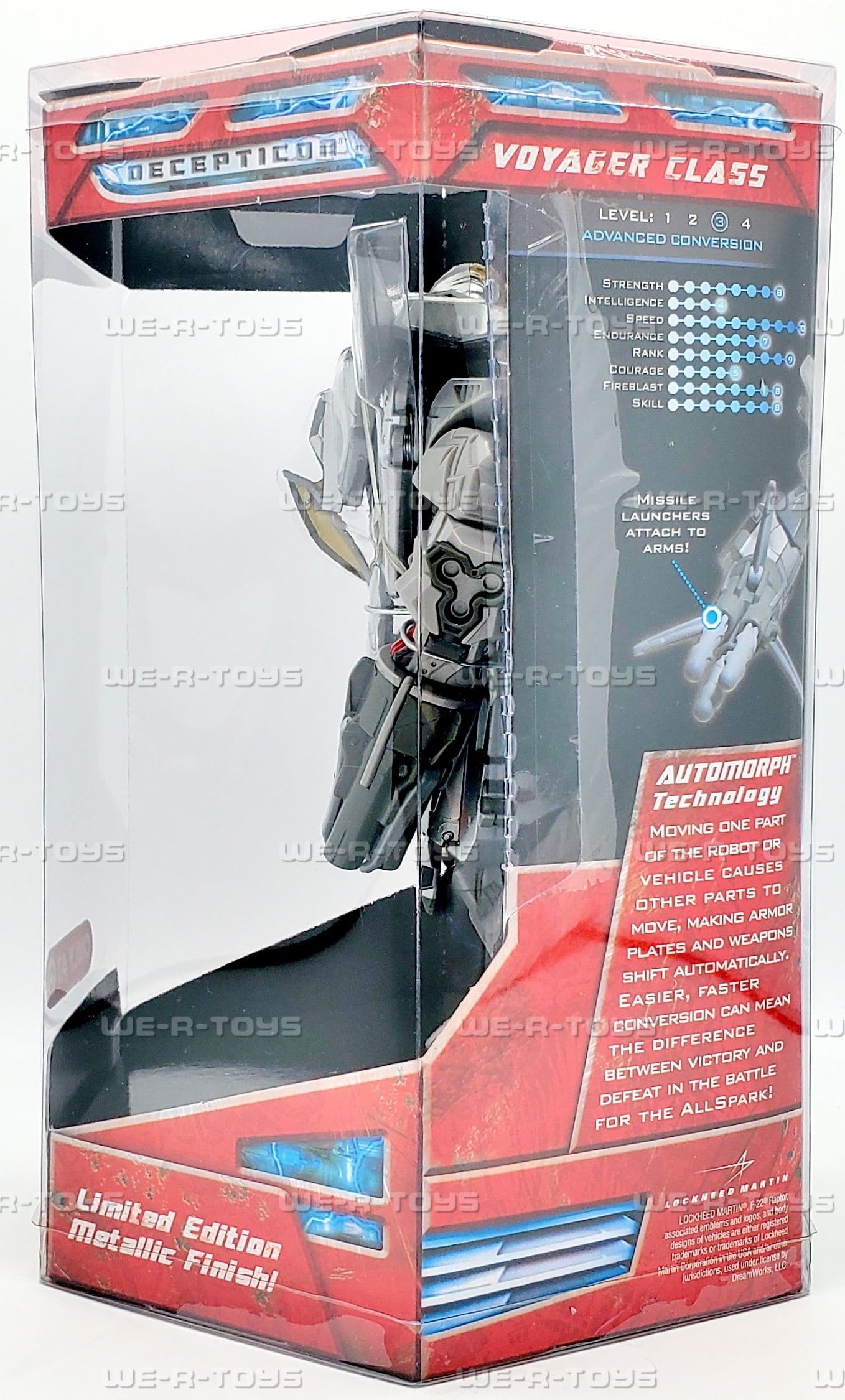 Transformers Decepticon Deep Space Starscream Action Figure