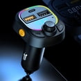thumbnail image 4 of Ovzne Car Bluetooth Mp3 Player Multi-function Car Charger Fm FM Transmitter Car Charger Fast Charge On Clearance, 4 of 8