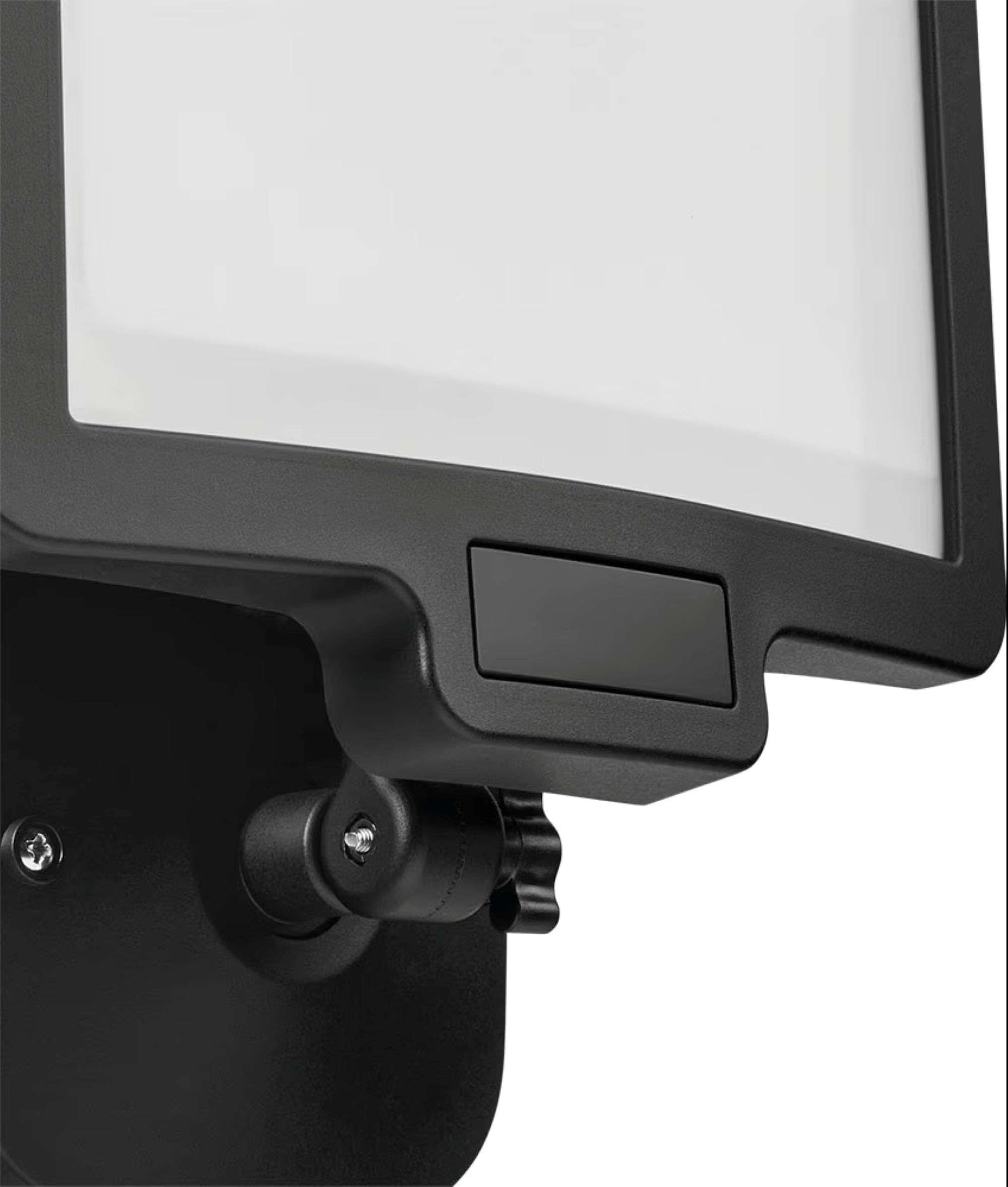 Hyper Tough LED Motion Security Light, 3000 Lumens, Hardwired, Triple Adjustable Heads, Dusk-to-Dawn, 120° Motion Sensor, Black, Outdoor Flood Light, Requires Installation