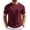 Wine Red, variant on COOFANDY Mens Dress T Shirts Summer Short Sleeve Sweater Shirt Knitted Crewneck Tee Shirt