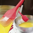 thumbnail image 6 of Reheyre 6Pcs Silicone Cream Spatula Cake Baking BBQ Brush, Non-stick Scraper Kitchen Tool, 6 of 8