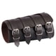 thumbnail image 2 of Brazalete Steampunk Sunnimix de Cuero PU Marron, 2 of 8
