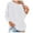 White, variant on Jsaierl Womens Sweatshirts Loose Fit Solid Color Sweatshirts Crewneck Tunic Sweater Tops Comfort Long Sleeve Shirts