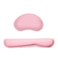 thumbnail image 1 of ikayaa Memory Foam Keyboard Wrist Pad Set Office Gaming Keyboard Wrist Pads with Fabric -slip Base Pink, 1 of 7