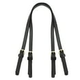 thumbnail image 1 of 2pcs Leather Purse Straps, Handbag Handles Shoulder Straps Replacement with Adjustable Metal Buckle, 1 of 5