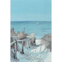 Marmont Hill Blue Ocean Canvas Wall Art