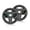 Black, variant on 2Pieces Ergonomic Racing Wheel Quick Release Game Controller Attachment For Enhances Gaming Experience Easy Installation
