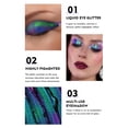 thumbnail image 4 of Chameleons Liquid Eye Shadows Durables Multicolor Non Fading Shiny Powder Non Smudging High Gloss Makeup 1.5g, 4 of 7