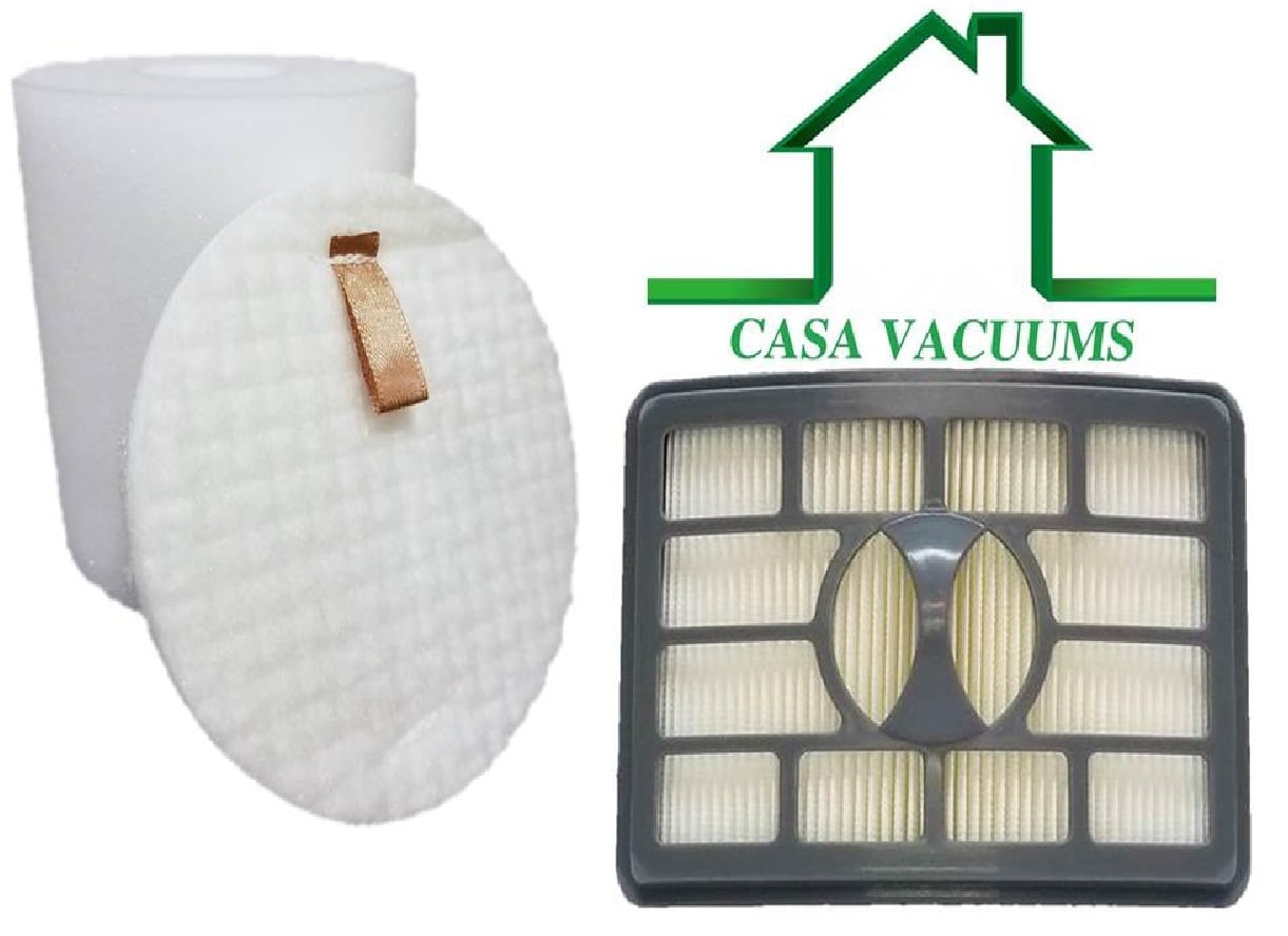 Shark Rotator Pro Lift-Away NV500 NV501 NV502 NV503 NV505 NV510 NV520 NV550 NV552 UV560 NV642 HEPA Filter & Foam Filter Kit, Fits Shark Rotator Pro Lift-Away NV500, Compare to Part # XHF500 & XFF500