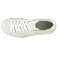 thumbnail image 4 of PU & MA Suede Classic Selflove Lace Up Womens White Sneakers Casual Shoes 39303101, 4 of 6