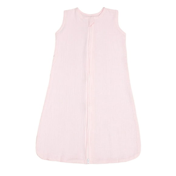 Nituyy Baby Sleeping Bag, Sleeveless Sleep Sack Crew Neck Zipper Closure Swaddle for Newborn Toddler Boys Girls