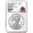 thumbnail image 1 of 2025 S Silver Eagle Navy 250th Anniversary Privy NGC PF70 FR RJ, 1 of 4