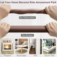 thumbnail image 5 of Edge Corner Protector Baby Proofing, 16.5ft Edge & 8 Corners, Soft NBR Foam Furniture Fireplace Safety Bumper Guard with Strong Adhesive (Coffee Brown), 5 of 6