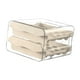 thumbnail image 4 of Contenedor de almacenamiento de huevos Organizador de huevos Doble capas apilables Cajón de huevo Cajón de huevo para refrigerador para meseta de coci, 4 of 9