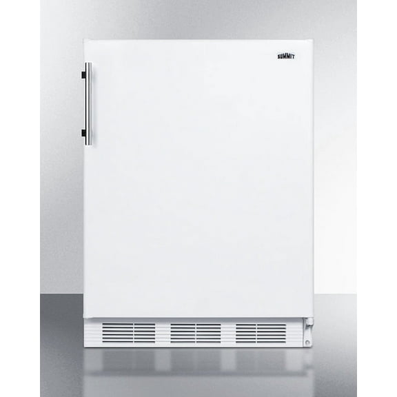 24" Wide Refrigerator-Freezer, ADA Compliant, White