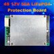 thumbnail image 2 of Placa de ProteccióN de BateríA de Litio 4S 12V 50A BMS LiFePO4 con Balance de BateríA de Potencia/Placa de ProteccióN PCB Mejorada, 2 of 5
